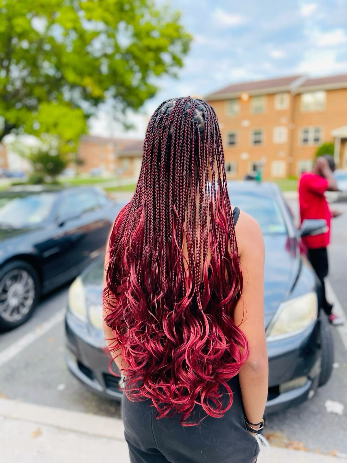 Aura French curls- Aura Plum Velvet
