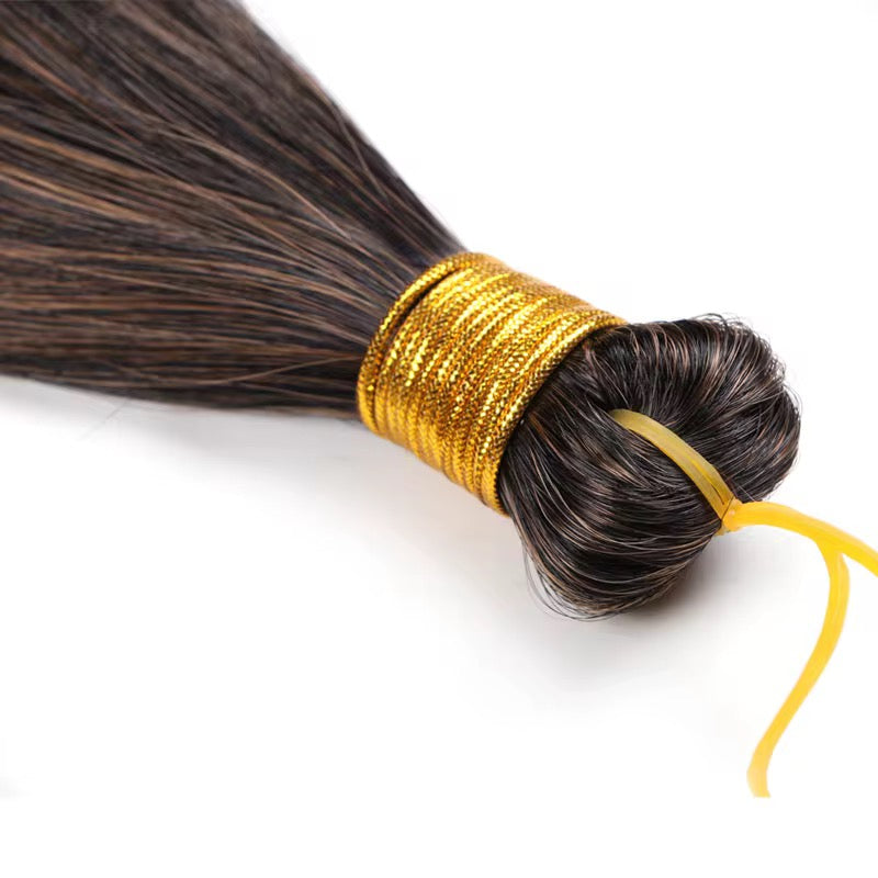 Aura Bone straight extension- Chestnut Flame