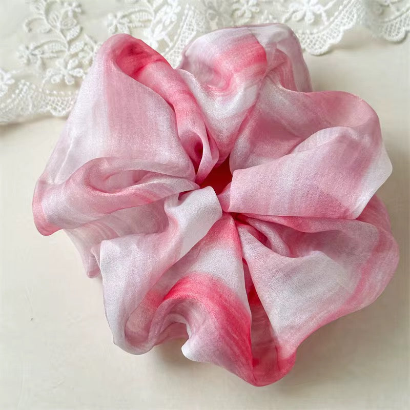 Dream Swirl Chiffon Scrunchies