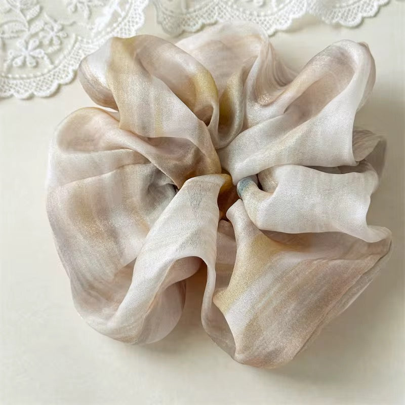 Dream Swirl Chiffon Scrunchies