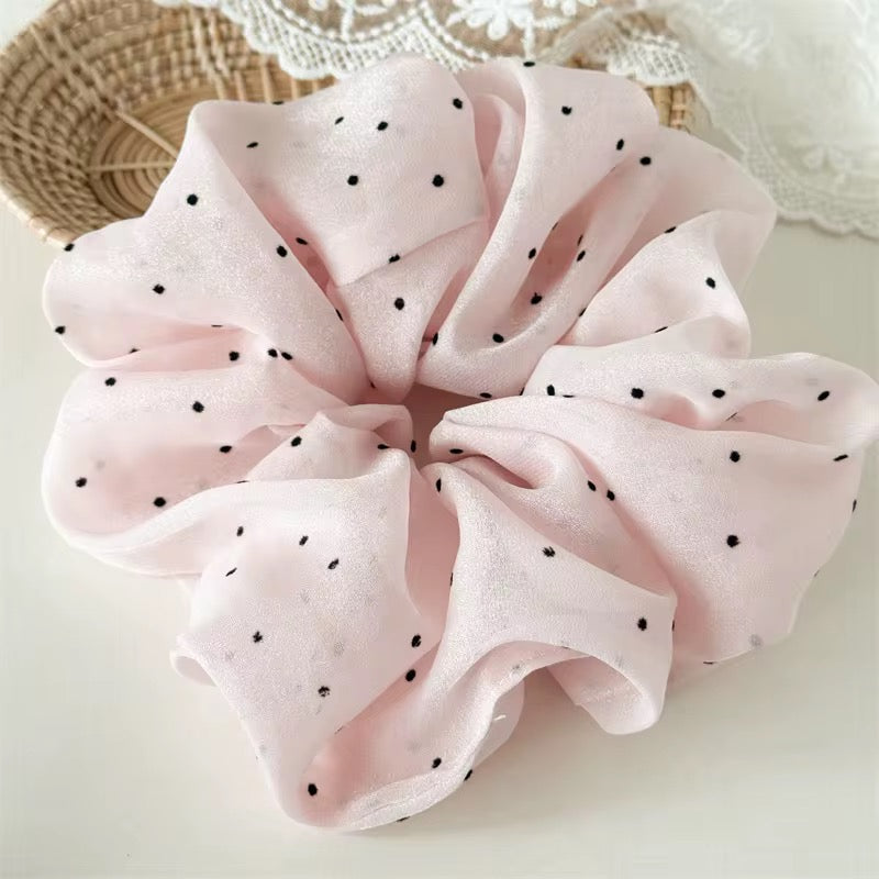 Polka Dot Scrunchie