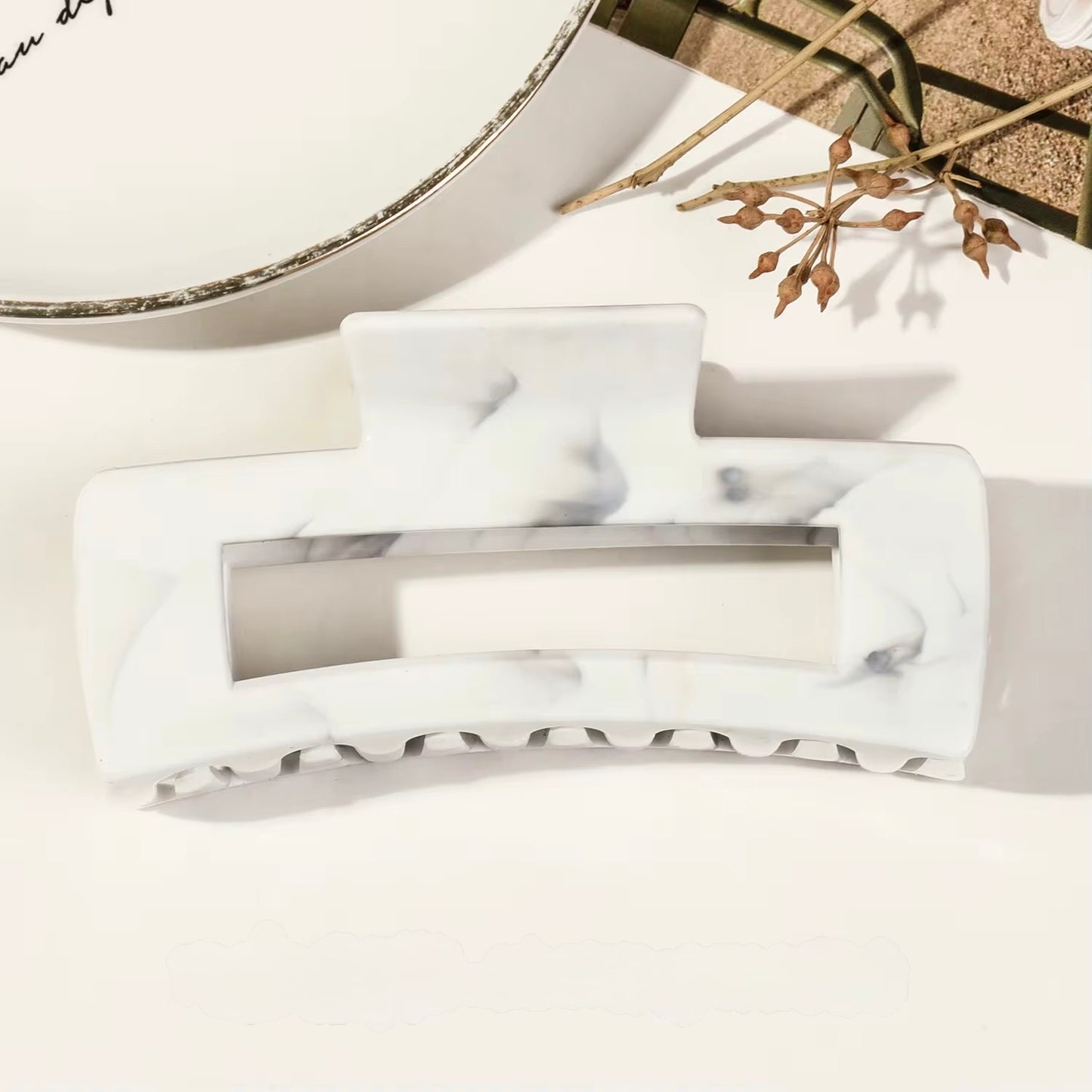 Rectangle Hair claw clips