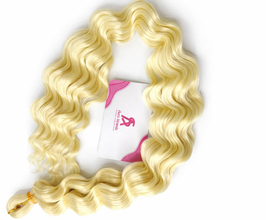 Deep Wave Braiding Hair- Colour 613