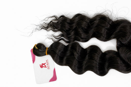 Deep Wave Braiding Hair- Colour 1B